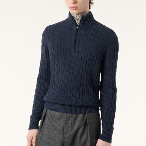 레플리카 로로피아나 트레치아 하프넥 점퍼 TOP팩토리