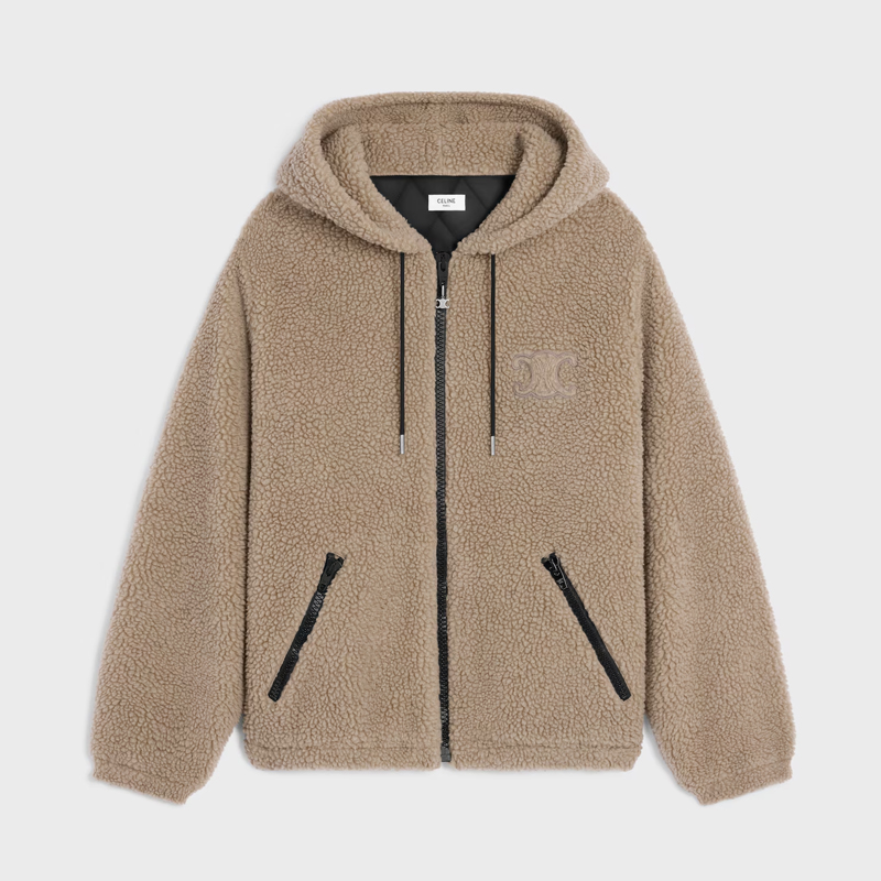 셀린느 코튼 플리스 후드 자켓 CMD팩토리