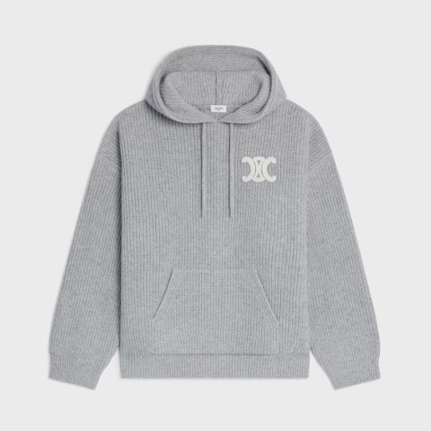 레플리카 셀린느 리브드 울 후드 스웨터 후드티 CMD팩토리