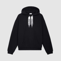 레플리카 셀린느 루즈 코튼 플리스 후드셔츠 블랙 CMD팩토리