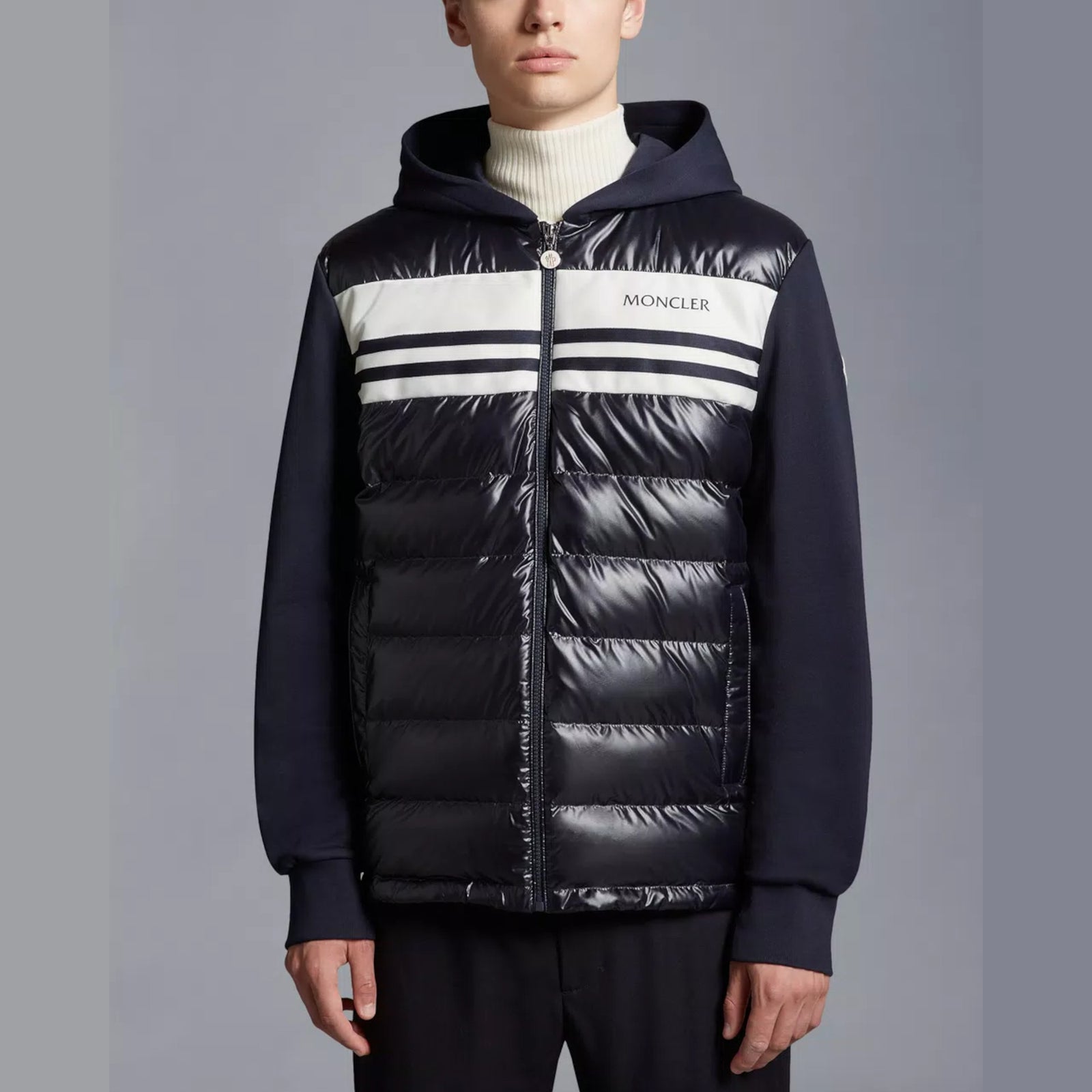 몽클레어 패디드 코튼 집업 패딩 탑몽팩토리