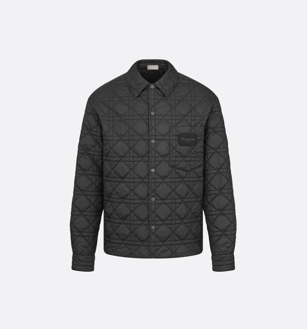 디올 블랙 패브릭 까나쥬 오버셔츠 TOP팩토리