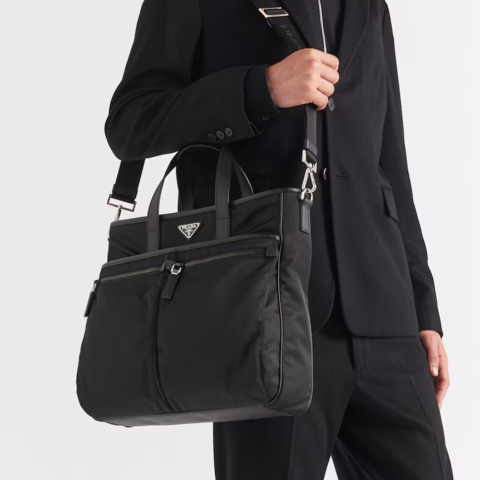 레플리카 프라다 사피아노 가죽 토트백 BLACK팩토리