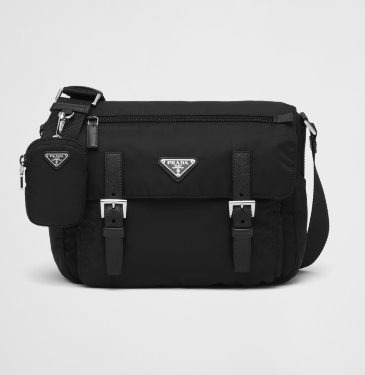 프라다 리나일론 버클 숄더 DC팩토리