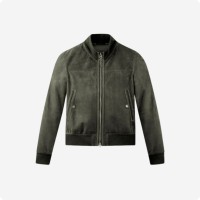 레플리카 톰포드 라이트 스웨이드 트랙 자켓 BLACK팩토리