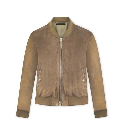 톰포드 가죽 스웨이드 봄버 자켓 BLACK팩토리