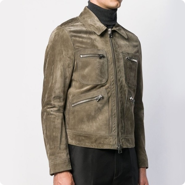 톰포드 스웨이드 자켓 BLACK팩토리