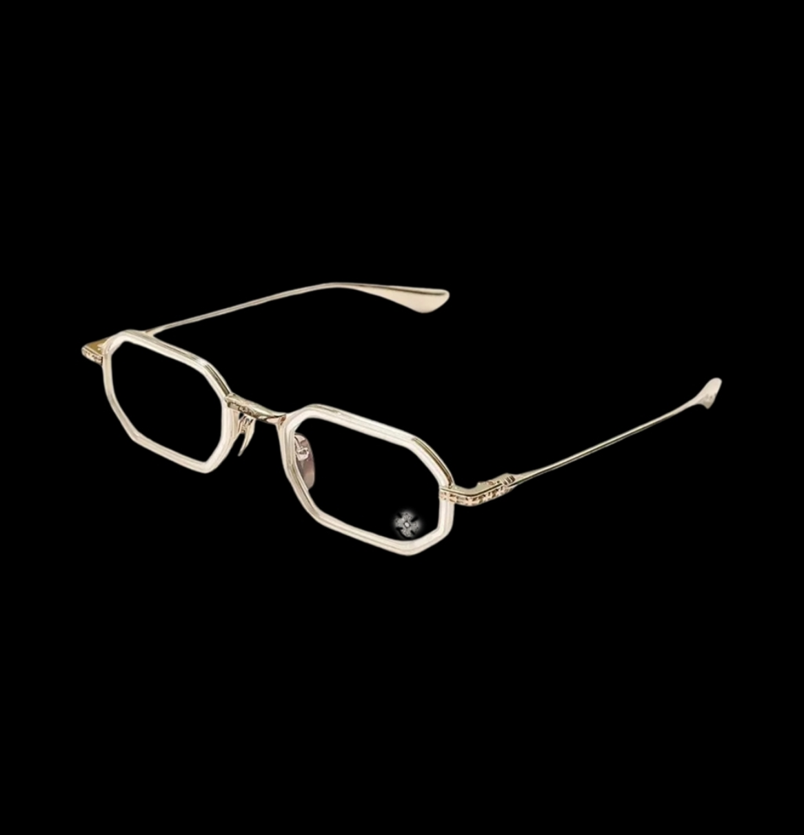 크롬하츠 스타일리다 크리스탈 골드 안경 TOP팩토리